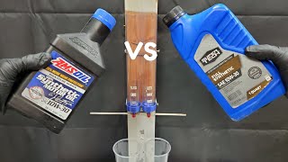 Amsoil signature series VS Supertech full synthetic engine oil [upl. by Gnos924]