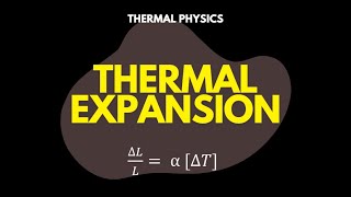 Theory of Thermal Expansion [upl. by Notned206]