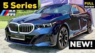 2024 BMW 5 Series G60 M Sport ALL NEW PREMIERE FULL InDepth Review Exterior Interior Infotainment [upl. by Rosmarin133]