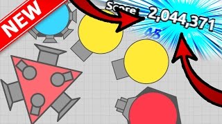 MASSIVE 2000000 Score Playing As An Arena Closer Diepio Brand New Sandbox Update [upl. by Attenohs705]