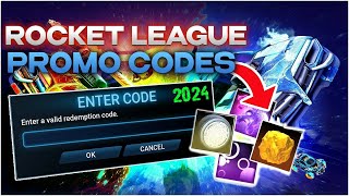 Rocket League new codes 2024 ✅ working 100 [upl. by Weide]