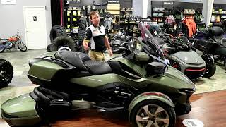 Check out the 2021 CanAm Spyder RT Limited SeatoSky [upl. by Urata130]