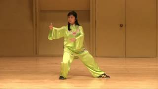 03 24 forms Yang Style Taichi Chuan by quotQueen of Taichi quot Master Jiamin Gao of US Wushu Center [upl. by Malchy]