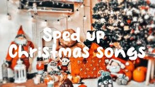 Sped up Christmas songs fypシ christmas [upl. by Enyahc]