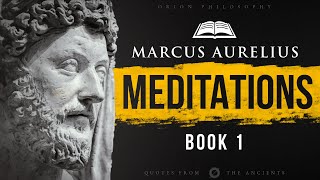 Marcus Aurelius  Meditations  Book 1 [upl. by Aicelav]