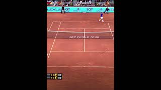 Nadal vs Federer 😮💨 [upl. by Corene766]