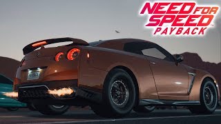 MI COCHE MÁS RÁPIDO NISSAN GTR  NEED FOR SPEED PAYBACK 17 [upl. by Shayla475]