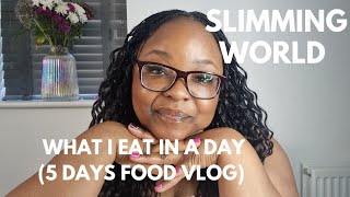 SLIMMING WORLD 5 day food diary slimmingworld whatieatinaday fooddiary [upl. by Hertha]