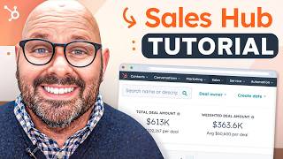 HubSpot Sales Hub Tutorial For Beginners 2024 [upl. by Ariec617]