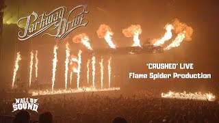 Parkway Drive performs Crushed with EPIC Flame Spider Production [upl. by Amoreta674]