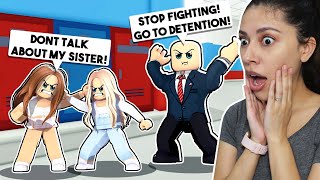 MY DAUGHTER GOT DETENTION and YOU WONT BELIEVE WHY Roblox Roleplay [upl. by Mabel]