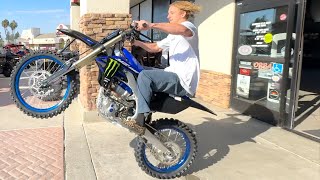 2025 Yamaha 450 Wheelies Out Dealership  Buttery Vlogs Ep264 [upl. by Hakan]