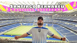 ESTADIO SANTIAGO BERNABEU 🇪🇸 cumplí mi sueño de ir a Madrid [upl. by Nueoht]