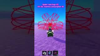 Demon art review Spider in Demon Blade ROBLOX roblox demonblade demonslayer spider [upl. by Ulund276]