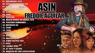 Asin Freddie Aguilar Greatest Hits NONSTOP  Best Classic Relaxing Love Songs Of All Time 5 [upl. by Harbird]