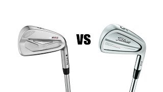 Titleist 714 CB Irons Vs Ping S55 Irons Comparison and Review [upl. by Yesrej]