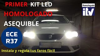 KIT LED ECE R37 HOMOLOGADO todo lo que debes saber [upl. by Dett]