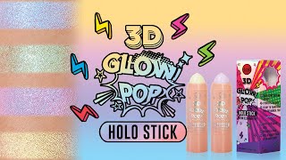 JCat Beauty 3D Glow Pop Stick  Tutorial [upl. by Peters]