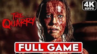 THE QUARRY Gameplay Walkthrough Part 1 FULL GAME 4K 60FPS PC  No Commentary [upl. by Razaile]