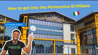 How to get into the Politecnico Di Milano 🇮🇹👨🏾‍🎓📚 studyinitaly [upl. by Trebloc183]