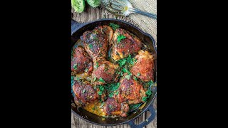 Saucy Cilantro Lime Chicken Youll want to make EVERY use of the sauce recipe [upl. by Atterol]