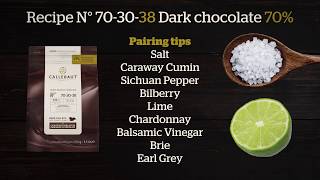 703038 Dark Chocolate Callebaut Tasting profile [upl. by Sully]