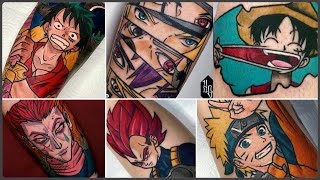 Best Anime Tattoos  Time Lapse [upl. by Gwynne739]