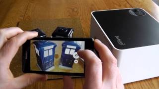 VuPoint P100 Photo Cube Printer Review [upl. by Ardiedal]