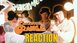 A CLOCKWORK ORANGE Movie Reaction 100 Movie Bucket List  8 [upl. by Rhu]