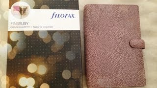 Unboxing My Finsbury Filofax [upl. by Downe]