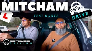 I drive a MITCHAM driving test route with Miz [upl. by Eenyaj338]