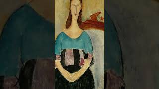 a1938 Amedeo Modigliani Italian 18841920 shorts art painting classical publicdomain [upl. by Eiboj]