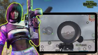 Thermal scope is a blessing in Warzone  Warzone mobile Chroma Bundle gameplay 10kills [upl. by Ittak]