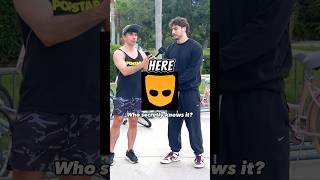 Who can name Grindr first streetinterview [upl. by Cecily]