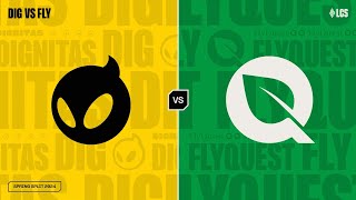 DIG v FLY  Week 3 Day 3  LCS Spring Split  Dignitas v FlyQuest 2024 [upl. by Earehc]