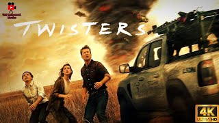 Twisters 2024 Movie  Glen Powell Daisy EdgarJones  React And Reviews [upl. by Nahraf]