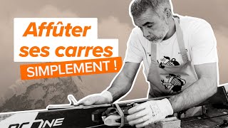 COMMENT AFFÛTER SES CARRES DE SKI FACILEMENT [upl. by Ahsia688]