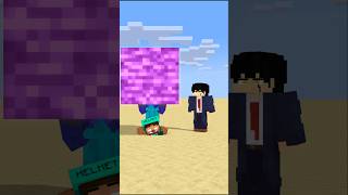 HELP Herobrine Handstand Push Up friendship shorts trending anime [upl. by Kurth853]