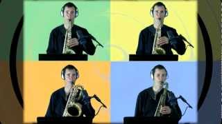 Let My People Go — sax quartet [upl. by Nevs669]