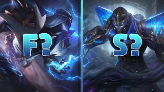 TIER LIST DAS SKINS DO KASSADIN APENAS A VERDADE [upl. by Suoivatnod]