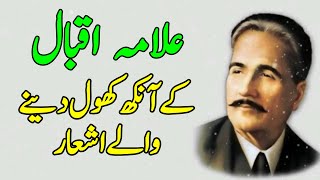 Allama Iqbal Poetry in urdu  Shahzad Chaudhry [upl. by Ahsym]