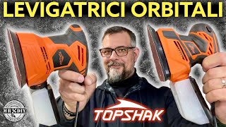 Ora in sconto Levigatrice orbitale da 125 mm e a delta mouse topshak TSSD1 TSSD4 Rotorbitale [upl. by Yrannav]