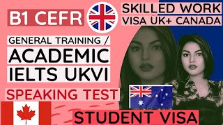 IELTS General Training  Academic Speaking Test UKVI  Canada Complete Pattern amp Important 2023 [upl. by Horlacher]