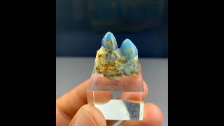 Small afghanite crystals on matrix from Afghanistan [upl. by Sullecram314]