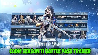 CODM SEASON 11 BATTLE PASS TRAILER LEAKS 2024 [upl. by Boulanger]