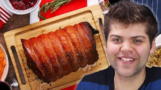 Holiday Garlic Herb Porchetta [upl. by Sigismundo]