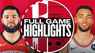 ROCKETS at BULLS  FULL GAME HIGHLIGHTS  November 17 2024 [upl. by Eindys]