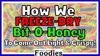 How To Make FreezeDried BitOHoney Candy in your Harvestright [upl. by Tolliver]