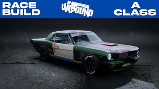 Ford Mustang 1965 A Class Race Build NFS Unbound [upl. by Nebeur]