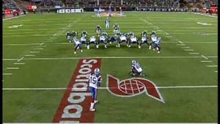 CFL 2009 Grey Cup Montreal 28 Saskatchewan 27 [upl. by Rollecnahc]